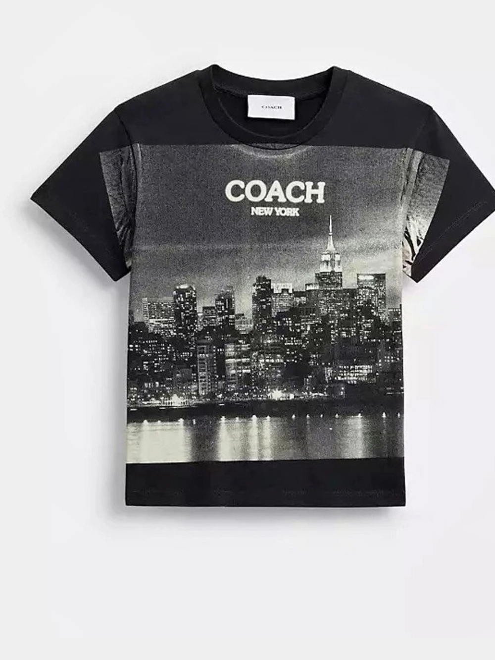NWT Coach - New York Skyline Womenâs T-Shirt - Gift Under $100 - Picture 1 of 9
